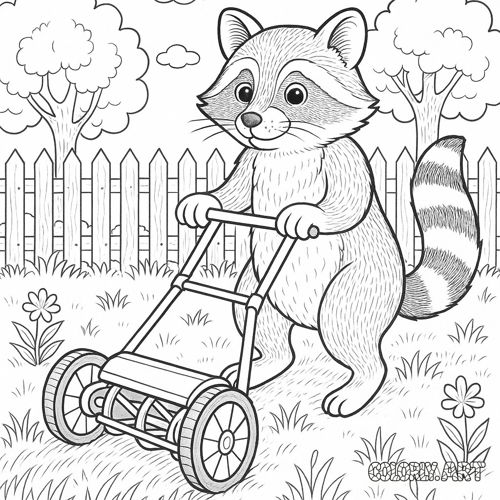 Animal Lawn Mower